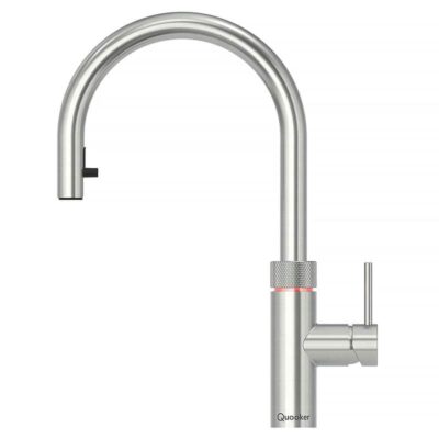 Quooker Flex Armatur in Voll-Edelstahl