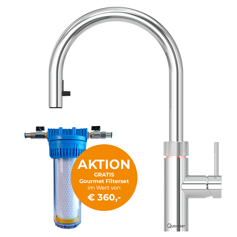 Quooker Flex mit Filteraktion